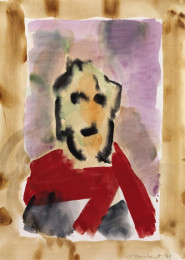 Constant Nieuwenhuys-ZT/Portret, 1989