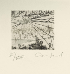 Constant Nieuwenhuys-12 Radierungen zu New Babylon-ZT, 1970