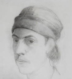 Constant Nieuwenhuys-Zelfportret verso, 1941