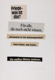 Constant Nieuwenhuys-Friede was is das, 1972