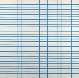 Constant Nieuwenhuys-Compositie met blauwe lijnen, 1953