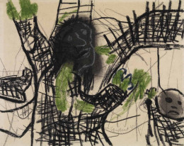 Constant Nieuwenhuys-Compositie met kop, 1951
