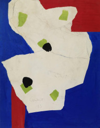 Constant Nieuwenhuys-Compositie met wit vlak, 1953