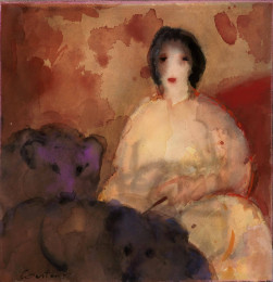 Constant Nieuwenhuys-De berentemster, ca 1986