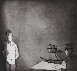 Constant Nieuwenhuys-Het verhoor II, 1983