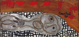 Constant Nieuwenhuys-Figure couchée, 1950