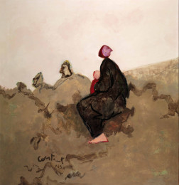 Constant Nieuwenhuys-Los guerilleros, 1980