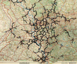Constant Nieuwenhuys-New Babylon-Ruhrgebiet, 1963