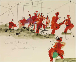 Constant Nieuwenhuys-Party-London, 1971