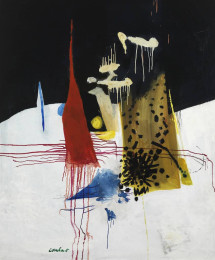 Comstant Nieuwenhuys-Paysage Lunaire, 1956