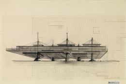 Constant Nieuwenhuys-Schets voor een sector II, 1964