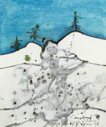 Constant Nieuwenhuys-Sports d'hiver, 1978