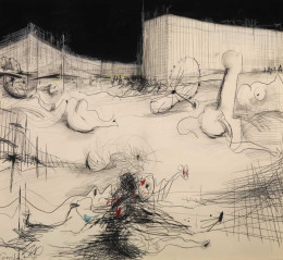 Constant Nieuwenhuys-Stadsgezicht, 1970