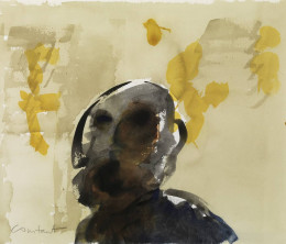 Constant Nieuwenhuys-ZT/Tête de l'homme, ca 1990