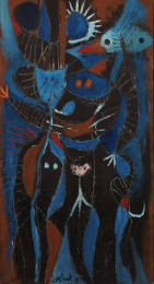 Constant Nieuwenhuys-Vogelidylle, 1948