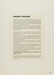 Constant Nieuwenhuys-VOOR EEN SPATIAAL COLORISME, pag 06, 1953