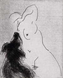 Constant Nieuwenhuys-Vrouw en hond, 1992