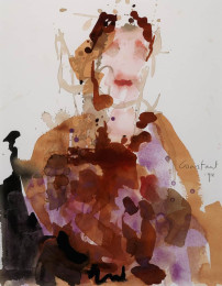 Constant Nieuwenhuys-Woman and Dog, 1994