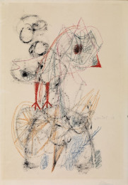 Constant Nieuwenhuys-ZT/Vogel met wielen, 1948