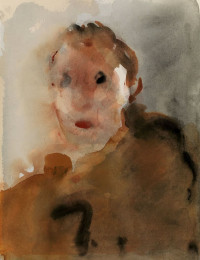 Constant Nieuwenhuys-Buste van een man, 1990