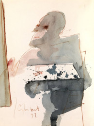 Constant Nieuwenhuys-ZT/De schilder, 1977