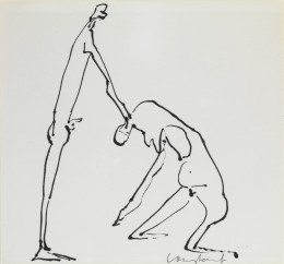 Constant Nieuwenhuys-ZT/Erotisch I, ca 1980