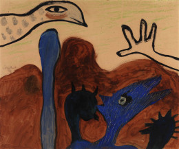 Constant Nieuwenhuys-Rocky Mountains, 1949