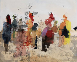 Constant Nieuwenhuys-ZT/Figuren, 1975