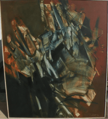 2011 Oil on canvas, date illegible