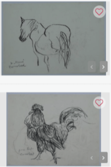 2020 Drawing, signed Constant, no year