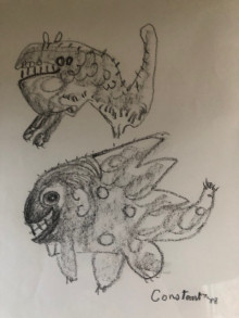 2020 Drawing on paper, 1948