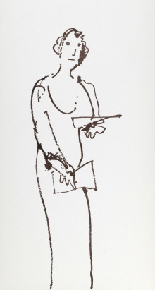 Constant Nieuwenhuys-Les visiteurs du vernissage 3, 1987