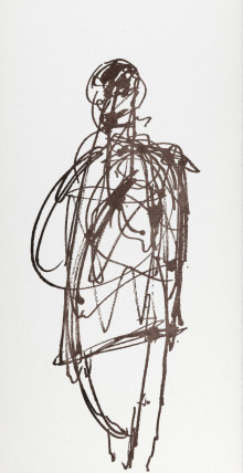 Constant Nieuwenhuys-Les visiteurs du vernissage 6, 1987