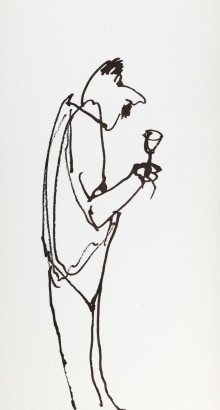 Constant Nieuwenhuys-Les visiteurs du vernissage 9, 1987