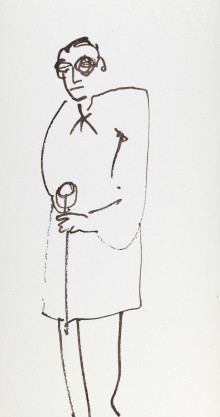 Constant Nieuwenhuys-Les visiteurs du vernissage 10, 1987