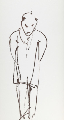 Constant Nieuwenhuys-Les visiteurs du vernissage 11, 1987