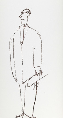 Constant Nieuwenhuys-Les visiteurs du vernissage 12, 1987
