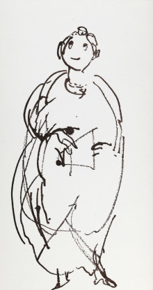 Constant Nieuwenhuys-Les visiteurs du vernissage 15, 1987