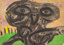 Constant Nieuwenhuys-Hibou gris, 1950