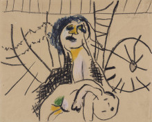 Constant Nieuwenhuys-Moeder en kind II, 1951