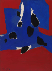 Constant Nieuwenhuys-Colombe bleue, 1953