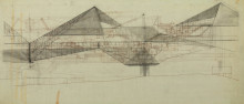 Constant Nieuwenhuys-Doorsnee Grote Gele Sector II, 1967