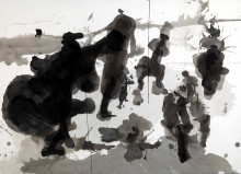 Constant Nieuwenhuys-Groep figuren, 1971