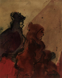Constant Nieuwenhuys-Les bigotes, ca 1977