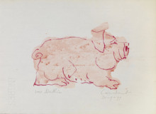 Constant Nieuwenhuys-Varkentje, 1977