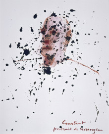Constant Nieuwenhuys-Portrait de Moravigine, 1979