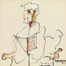 Constant Nieuwenhuys-Discours inaugural, 1980 ca