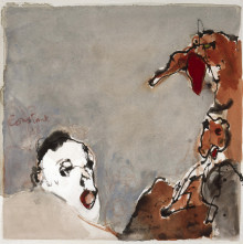 Constant Nieuwenhuys-Le cauchemar, 1988