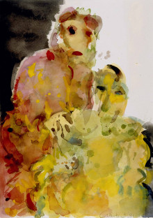 Constant Nieuwenhuys-Vieux couple, 1991