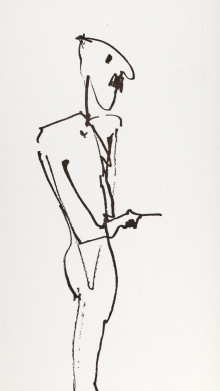 Constant Nieuwenhuys-Les visiteurs du vernissage 21, 1987